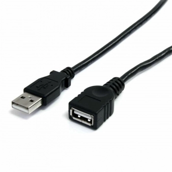 Cable USB Startech USBEXTAA10BK         USB A Negro