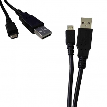 Cable Micro USB EDM Negro 1,8 m