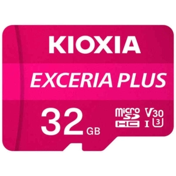 Tarjeta de Memoria Micro SD con Adaptador Kioxia Exceria Plus UHS-I U3 Clase 10 