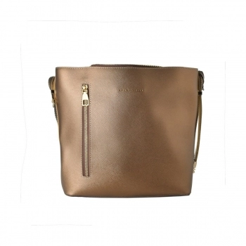 Bolso Mujer Laura Ashley BLS-BRONCE Marrón (27 x 20 x 11 cm)