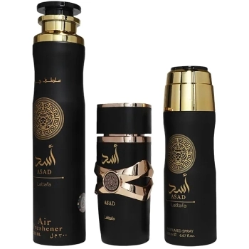 Set Asad 100ml + Perfumed Spray 200ml + Air Freshener 300ml