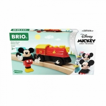 Playset Brio Micky Mouse Battery Train 3 Piezas