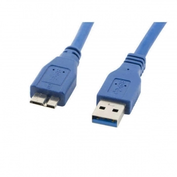 Cable USB a micro USB Lanberg CA-US3M-10CC-0005-B (0,5 m)