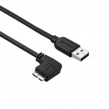 Cable USB a Micro USB Startech USB3AU2MLS           Negro
