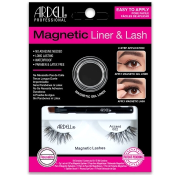 Set Magnetic Liner & Lash Accent 002 Liner 2g + 2 lashes
