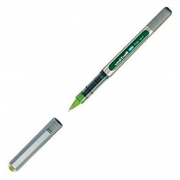 Bolígrafo de tinta líquida Uni-Ball Rollerball Eye Fine UB-157 Verde Claro 12 Un