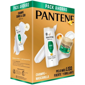 Set Champú Suave & Liso 340ml + Mascarilla Suave & Liso 300ml