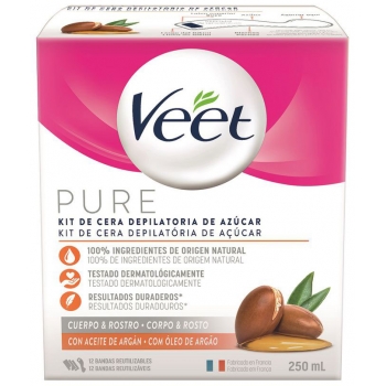 Cera Depilatoria de Azúcar para Cuerpo y Rostro