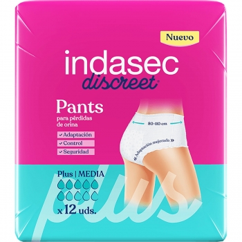 Discreet Pants Plus Mediana 80-110cm Discreet Pants Plus Mediana 80-110cm