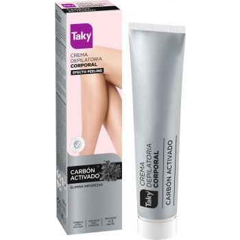Crema de Depilación Corporal Carbón Activado