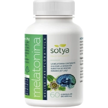 Melatonina + Melisa + Pasiflora+ Tila