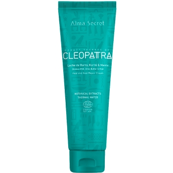 Cleopatra Ultra-Hidratante Talones con leche de Burra, Karité & Menta