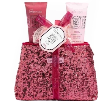 Set Rose Gel de ducha 80ml + Body Lotion 80ml + Esponja + Neceser