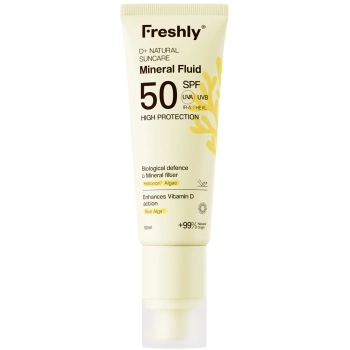 D+ Natural Suncare Mineral Fluid SPF50