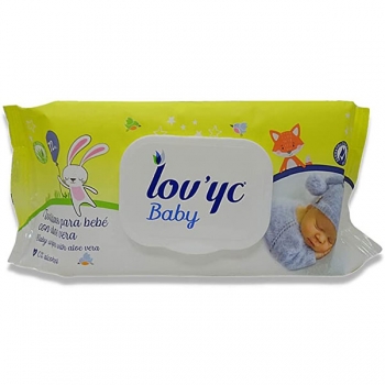 Toallitas Bebé con Aloe Vera