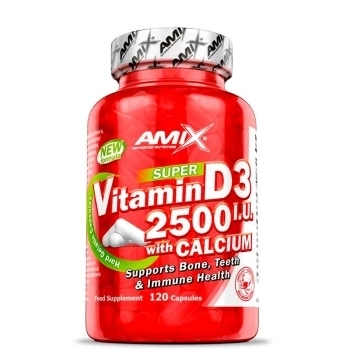 Vitamin D3 2500 IU con Calcio