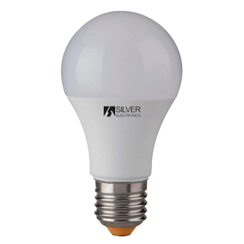 Bombilla LED Esférica Silver Electronics 980927 E27 10W Luz cálida 10 W