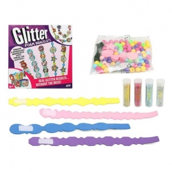 Set de Manualidades Glitter Foam Bracelets 119916