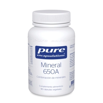 Pure encapsulations mineral 650a 60 capsulas