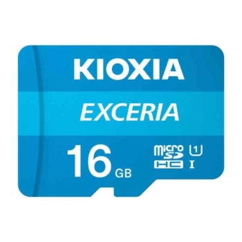 Tarjeta de Memoria Micro SD con Adaptador Kioxia Exceria UHS-I Clase 10 Azul