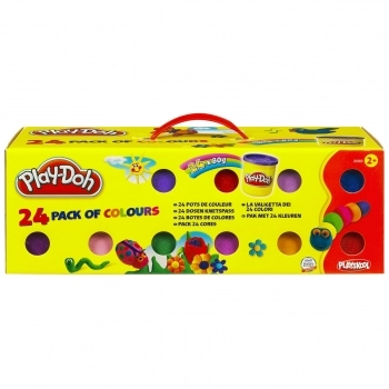 Juego de Plastilina Play-Doh Playskool (24 Unidades)