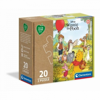 Puzzle Infantil Clementoni Winnie the Pooh (2 x 20 Piezas)