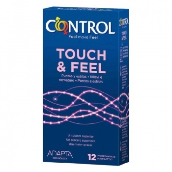 Preservativos Touch and Feel Control (12 uds)