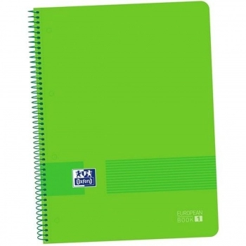 Cuaderno Oxford Live&Go Verde A4 5 Unidades