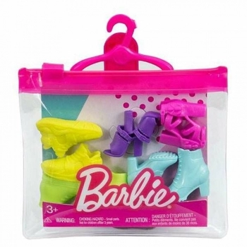 Accesorios para Muñecas Mattel Barbie Shoes Pack