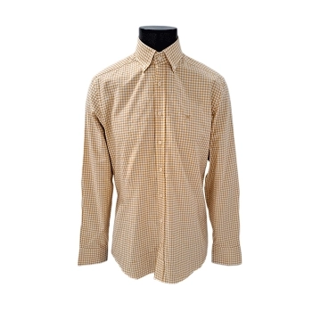Camisa Flannel Yellow/White