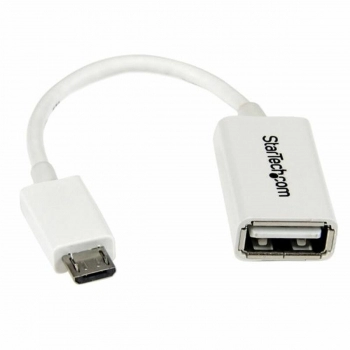 Cable Micro USB a USB Startech UUSBOTGW             Blanco