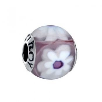 Abalorio Mujer Viceroy VMB0003-27 Blanco Morado (1 cm) Abalorio Mujer Viceroy VMB0003-27 Blanco Morado (1 cm)
