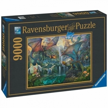 Puzzle Ravensburger The Magic Forest of Dragons (9000 Piezas)