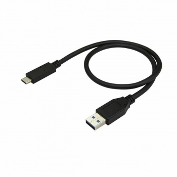 Cable USB A a USB C Startech USB31AC50CM          Negro
