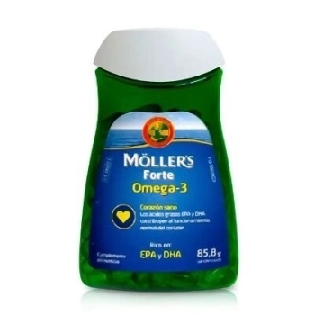 Mollers forte omega 3 60 capsulas