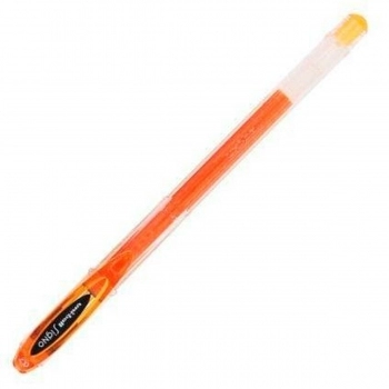 Bolígrafo de tinta líquida Uni-Ball Rollerball Signo Basicos UM-120 Naranja 12 U