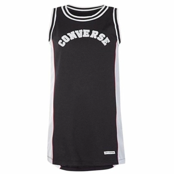 Vestido Converse Basketball Jurk Niña Negro