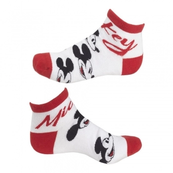 Calcetines Mickey Mouse Unisex 3 pares Multicolor