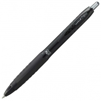Bolígrafo de tinta líquida Uni-Ball Rollerball Signo UMN-207F Negro 12 Unidades