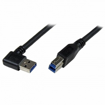 Cable USB a Micro USB Startech USB3SAB1MRA          Negro
