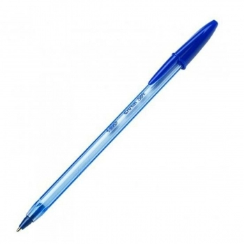 Bolígrafo Bic Cristal Soft 1-2 mm Cristal Azul (50 Unidades)