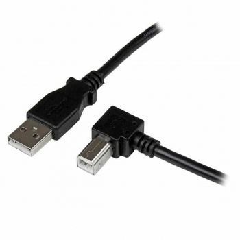 Cable USB A a USB B Startech USBAB1MR             Negro