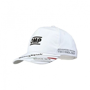 Gorra Deportiva OMP OMPPR918020 Blanco