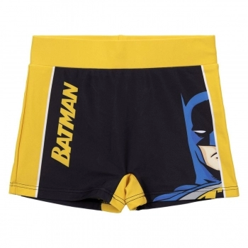 Bañador Boxer Para Niños Batman Negro
