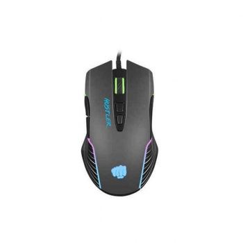 Ratón Gaming Fury Hustler 6400 DPI Negro