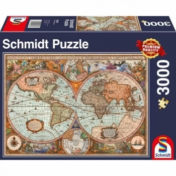 Puzzle Schmidt Spiele Ancient World Map (3000 Piezas)