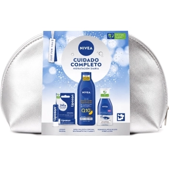 Set Cuidado Completo Hidratación Diaría 3 Productos + Neceser