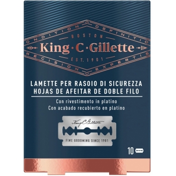 King · C Hojas de Afeitar Doble Filo