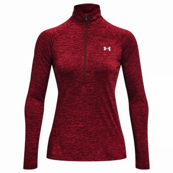 Sudadera sin Capucha Mujer Under Armour Tech Twist Rojo Oscuro
