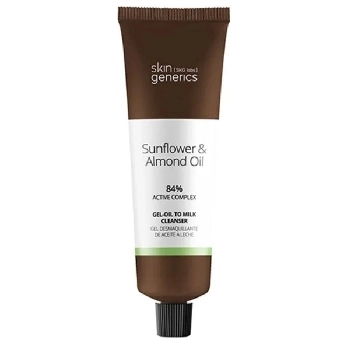 Sunflower + Almond Oil Gel Desmaquillante De Aceite A Leche